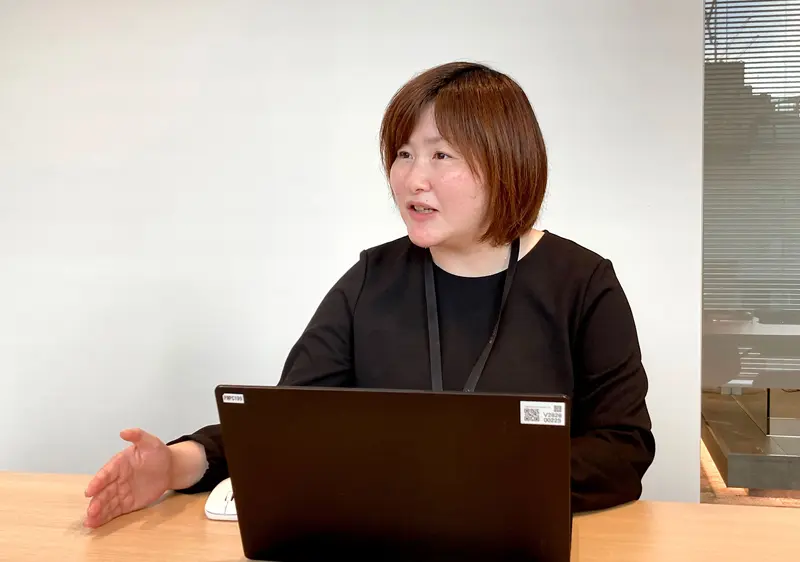 インタビュー写真